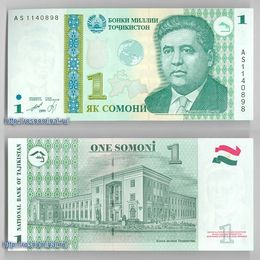 Банкнота 1 сомони 1999 Таджикистан сост. UNC