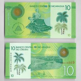 Банкнота 10 кордоба 2022 Никарагуа сост. UNC