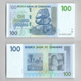 Банкнота 100 долларов 2007 Зимбабве сост. UNC