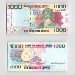 Банкнота 1000 Леонов 2003 Сьерра-Леоне сост. UNC
