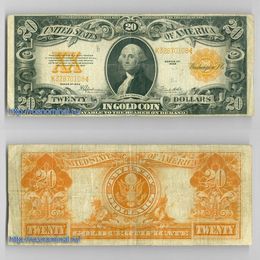 Банкнота 20 долларов 1922 США сост. Fine