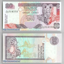 Банкнота 20 рупий 2004 Шри-Ланка сост. UNC