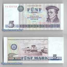 Банкнота 5 марок 1975 Германия (UNC)