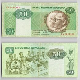 Банкнота 50 кванза 1984 Ангола сост. Very Fine