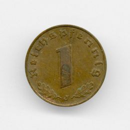 1 рейхспфенниг 1937 Германия