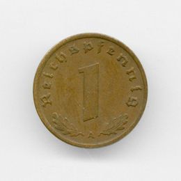 1 рейхспфенниг 1938 Германия