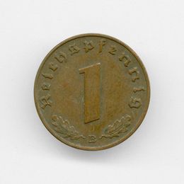 1 рейхспфенниг 1939 Германия