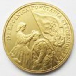150 лет восстания 1863 года Польша 2 злотых 2013