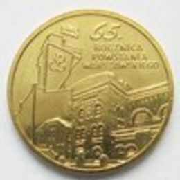 65 лет Варшавскому восстанию Польша 2 злотых 2009