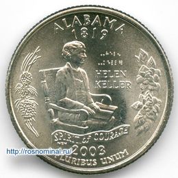 Алабама 25 центов 2003 США