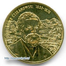 Александр Чекановский 2 злотых 2004 Польша