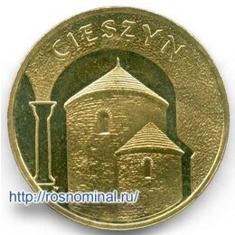 Цешин Польша 2 злотых 2005