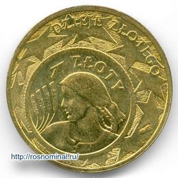 История злотого 1 злотый 1924 2 злотых 2004 Польша