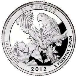 Лес Эль-Юнке P 11 парк США 25 центов 2012
