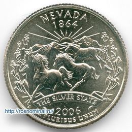 Невада 25 центов 2006 США