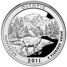 Парк Олимпик P 8 парк США 25 центов 2011