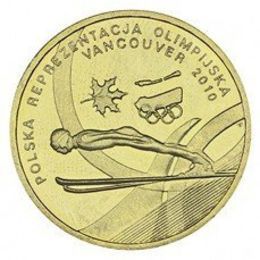 Польская олимпийская сборная в Ванкувере Польша 2 злотых 2010