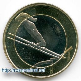 Прыжки с трамплина Финляндия 5 евро 2016