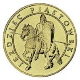 Пястовский всадник Польша 2 злотых 2006