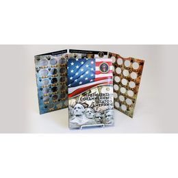 Альбом для монет 1 доллар Президенты США на 46 монет